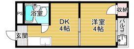 野江ハイツの間取り画像
