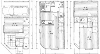 中川西1-7-34戸建ての間取り画像