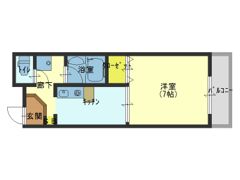 フォレスト森ノ宮の間取り画像