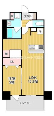 ホブスクエアの間取り画像