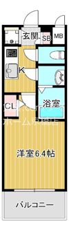 エスリードレジデンスグラン大阪福島ノースの間取り画像