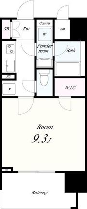 セイワパレス京町堀の間取り画像