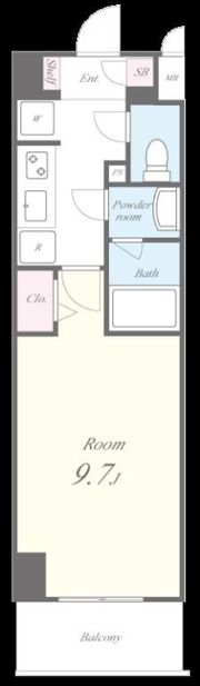 アリビオ大阪港の間取り画像