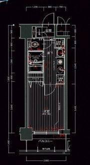 ライジングコート岸里玉出駅前の間取り画像