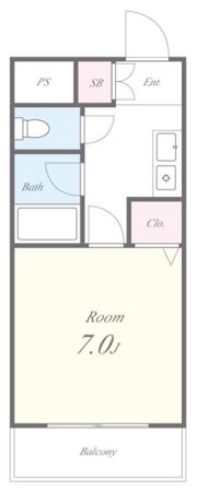 コーポラス光進の間取り画像