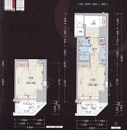 プレサンス心斎橋ザ・スタイルの間取り画像