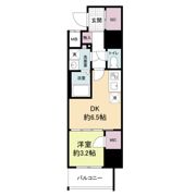 Metrosa谷町六丁目Northの間取り画像