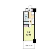 グラマシー心斎橋東の間取り画像