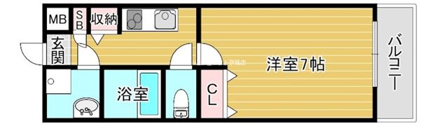 Massimo鶴見の間取り画像