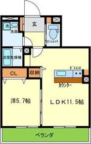 ファスタシオンの間取り画像