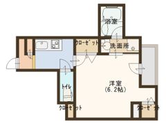 ソルーナ玉造の間取り画像