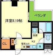 B-RISE新町の間取り画像