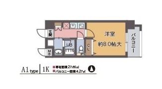 グランジュテ住吉の間取り画像
