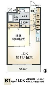 コーラルリーフ住吉の間取り画像