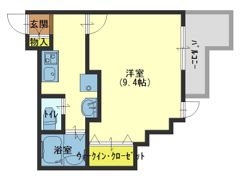 ステーションフロント緑橋の間取り画像