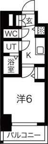 アクアプレイス天王寺IIの間取り画像