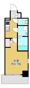 エスリード大阪上本町グリーズの間取り画像
