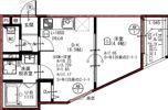 ART KISHIBE NORTHの間取り画像