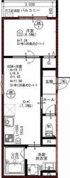 ART KISHIBE NORTHの間取り画像