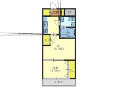 セレニテオズ北巽の間取り画像
