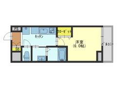 オズレジデンス今里NORTHの間取り画像