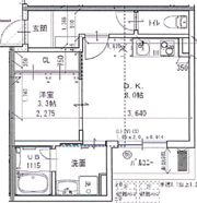エテルナコート総持寺の間取り画像