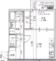 エテルナコート総持寺の間取り画像
