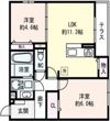 Flat Comfy 豊中の間取り画像