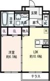 Flat Comfy 豊中の間取り画像