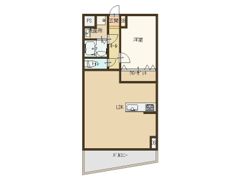 セレッソコート上本町EASTの間取り画像