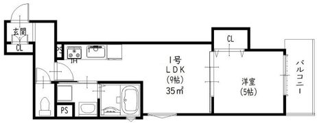 クリエオーレ豊島南の間取り画像