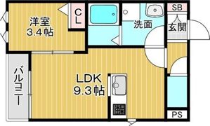 Agr＆＃233；石橋（アグレ）の間取り画像