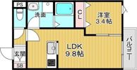 Agr＆＃233；石橋（アグレ）の間取り画像