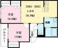 ユアメゾン千舟の間取り画像