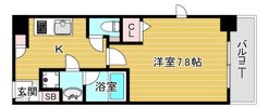 アジリア天満橋の間取り画像