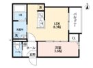 CLOUD 放出（クラウド ハナテン）の間取り画像