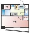 エスリード東梅田の間取り画像