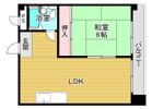 朝日プラザ梅田東パートIの間取り画像