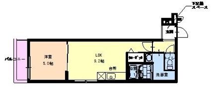 フジパレス川口の間取り画像