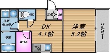 L-BASE藤田町の間取り画像