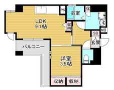Urbex Tenrokuの間取り画像