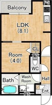 PRIME CUBEの間取り画像