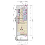 ソルテラスOSAKA MID EASTクレアストの間取り画像