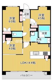 グランカサーレ玉造の間取り画像