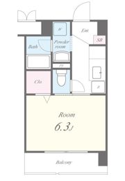 フォレストプラザ森下の間取り画像