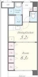 コンフォール平野の間取り画像