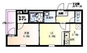 フジパレス下新庄WESTの間取り画像