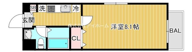 ウインズコート今福西の間取り画像