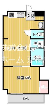 Mハイツの間取り画像