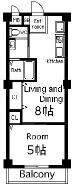 ロイヤルハイム八芳園の間取り画像